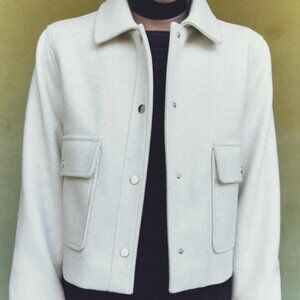 Zara Cropped Soft Jacket